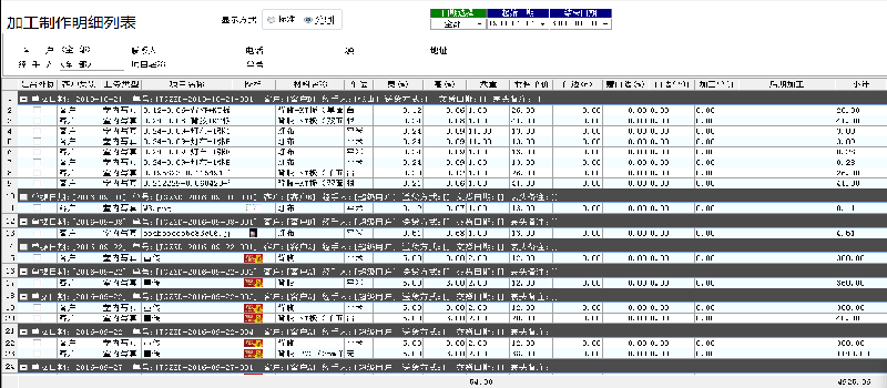 飛揚(yáng)動(dòng)力加工制作明細(xì)